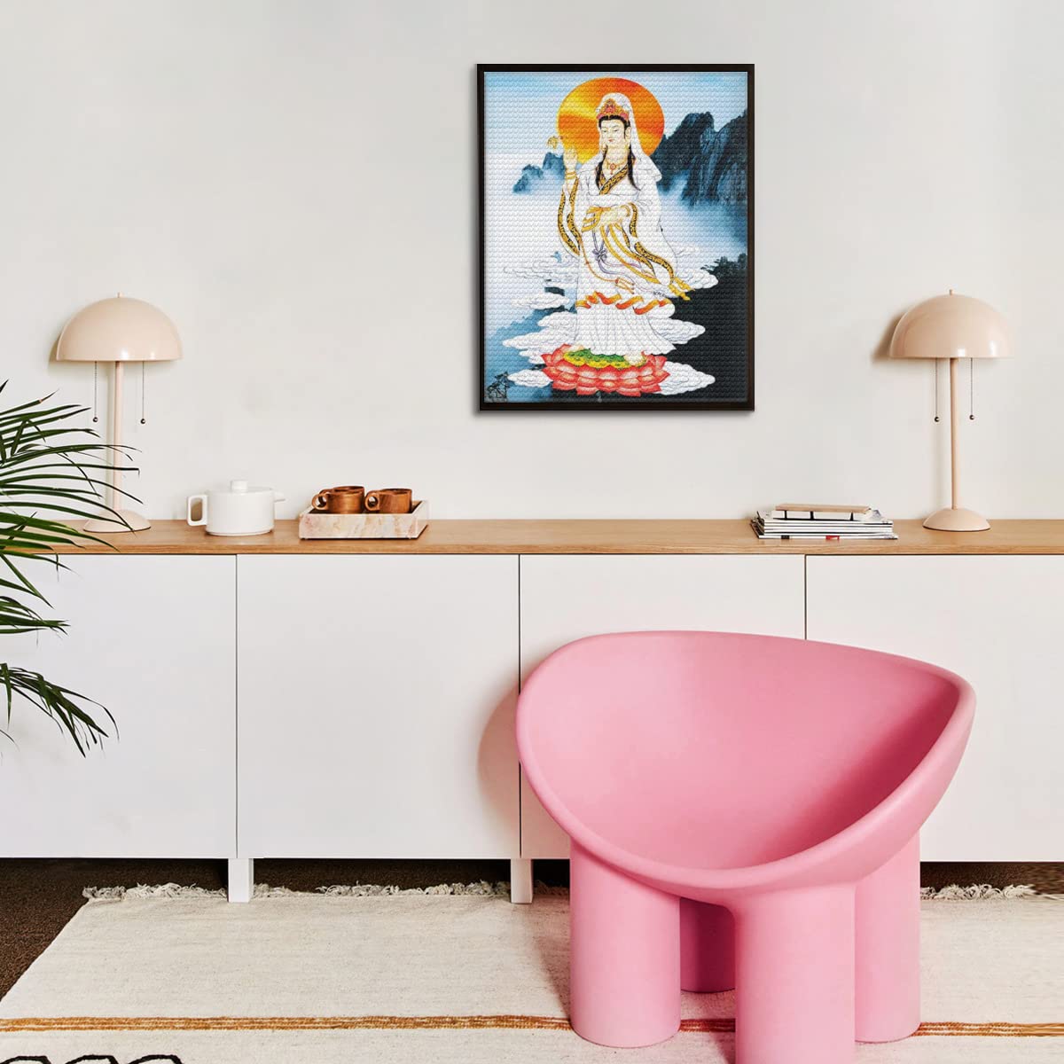 Amazon.co.jp: ダイヤモンドアート キット 観音菩薩 5D モザイクアート